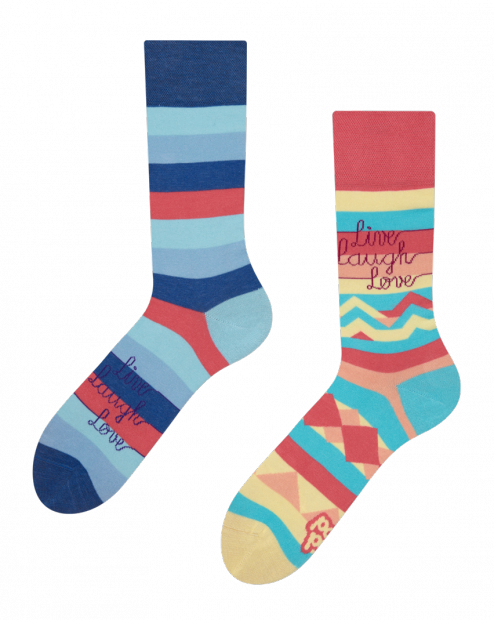 Live Love Laugh - Socks Good Mood