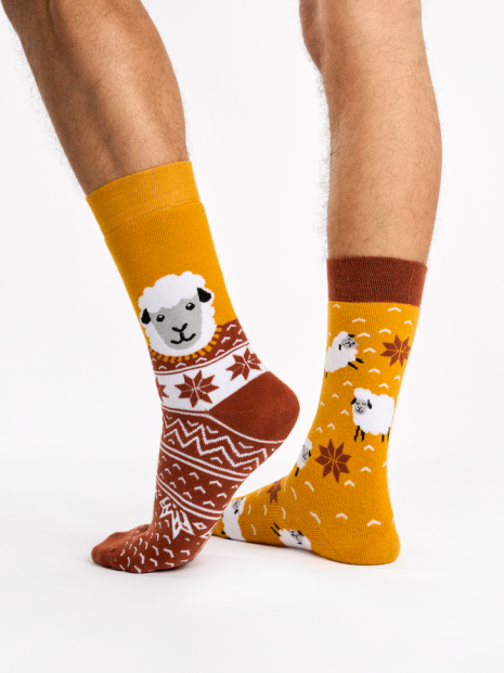 Sheep in a Sweater - Winter Socks - Good Mood