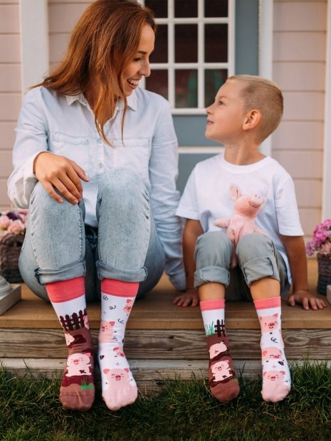 Happy Pigs - Socks Good Mood