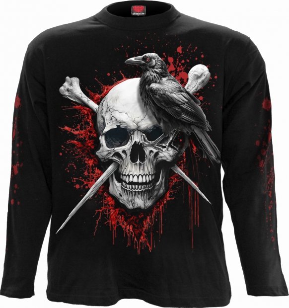 Death Raven - Longsleeve Spiral
