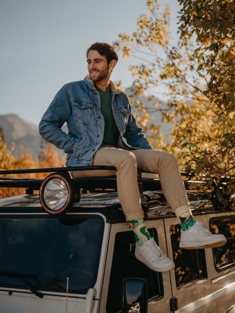 Mountain Camp - Socks Good Mood