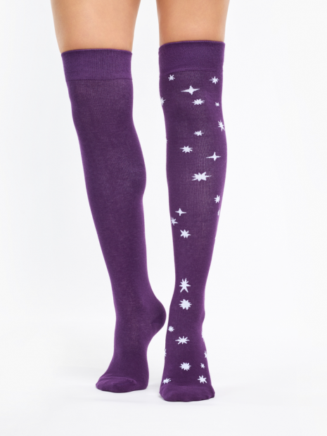 Moon and Stars - Knee Socks Good Mood