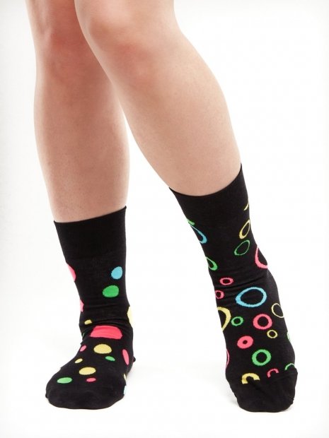 Neon Dots - Socks Good Mood