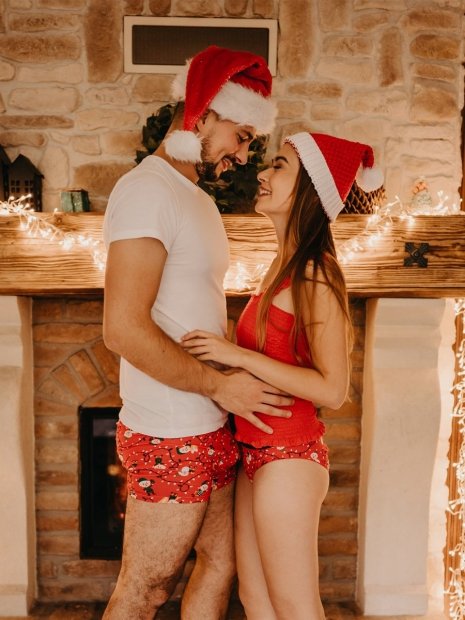 Elves - Mens Fitted Trunks - Good Mood