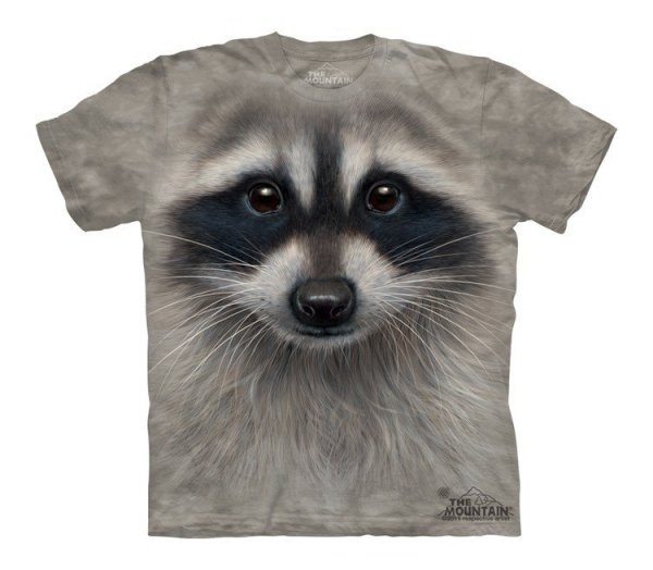 Raccoon Face - The Mountain - Koszulka  Junior