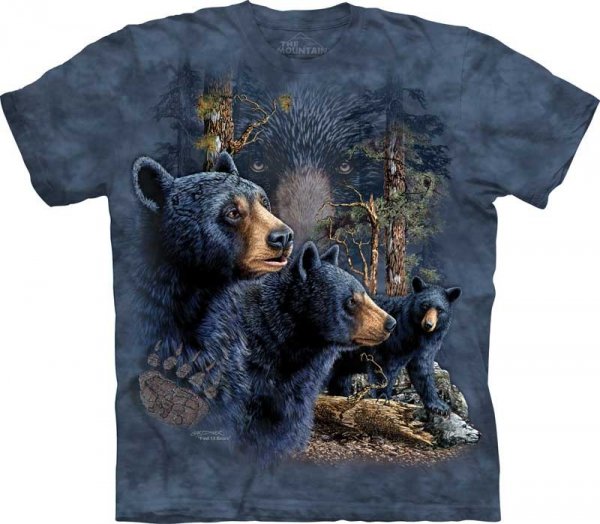 Find 13 Black Bears - T-shirt The Mountain
