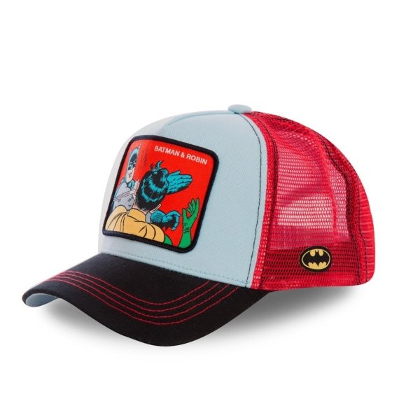 Batman &amp; Robin Red DC - Czapka z daszkiem Capslab