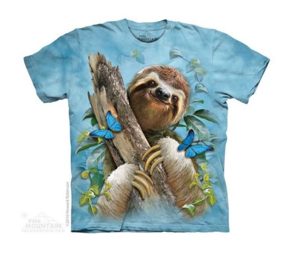 Sloth &amp; Butterflies - Junior The Mountain