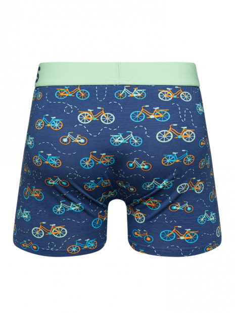 Oranžový Bicykel - Pánske Boxerky - Good Mood