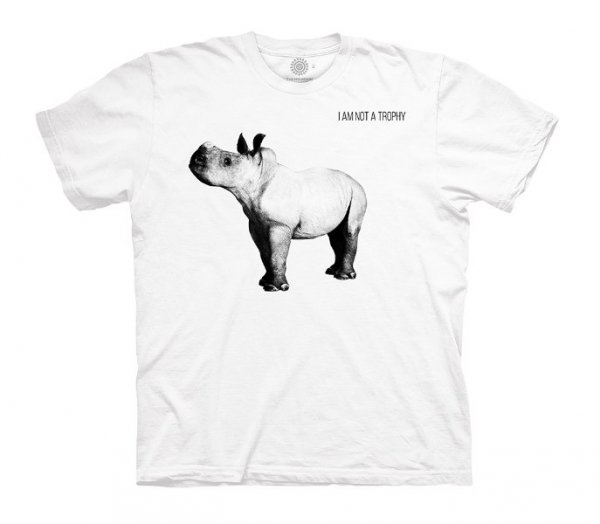 Rhino Calf Not A Trophy White Protect - Junior The Mountain