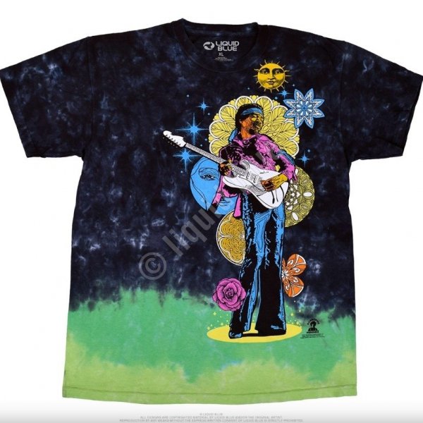 Jimi Hendrix Shrooms - Liquid Blue