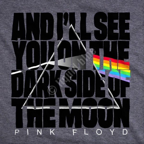 Pink Floyd -The Dark Side - Liquid Blue