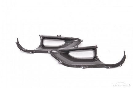 Ferrari 488 GTB Carbon rear bumper light frames covers trims air vents