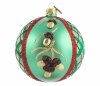Weihnachtsbaumschmuck Kugel 10cm - Mit Eicheln
