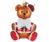 bombka figurka misia / Christbaumkugel Teddybär Nikolaus 12cm