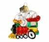 Christbaumschmuck Lokomotive 8cm - In vollem Gang