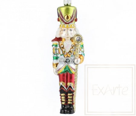 Weihnachtsbaumschmuck Nussknacker 17cm – Drum Major