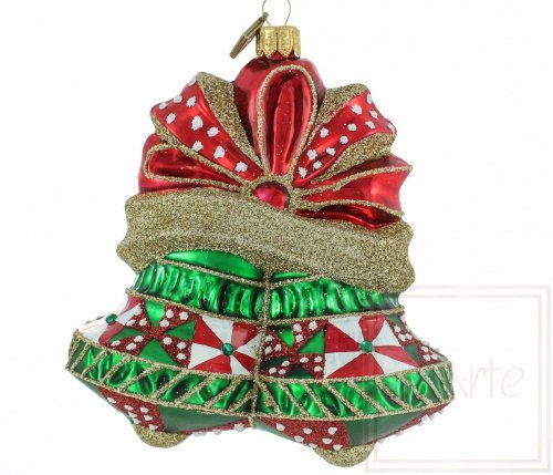 Christmas bauble Bells 13cm - Jingle Bells