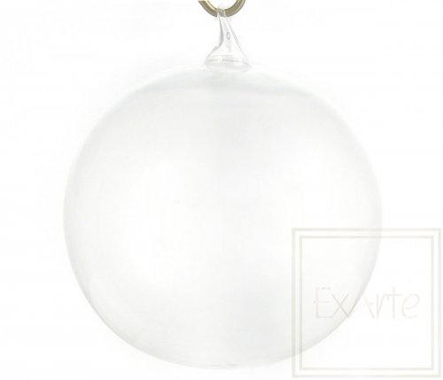 Christmas glass sphere 8cm, 4 pieces - The Beauty of Glass