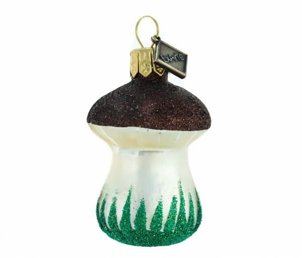 Glass bauble 5cm - Mushroom family