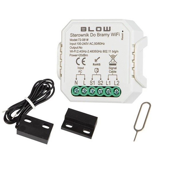 Inteligentny sterownik do bramy WiFi
