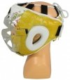 Kask bokserski z maską KSS-M-BOX wiązany od góry 