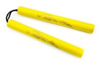 NUNCHAKO TRENINGOWE PRO PIANKOWE żółte 