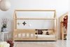 Lit en bois Lit Maison Mila MBP 70x140cm ADEKO