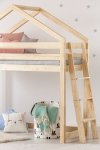 DMPBA 80x180cm Łóżko piętrowe dziecięce domek Mila ADEKO