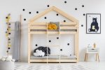Children's  bunk bed house bed Mila DMP 90x190 ADEKO