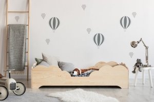 BOX 10 140x180cm Łóżko drewniane dziecięce