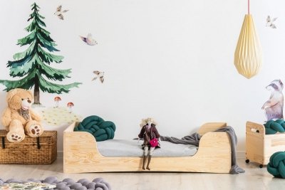 PEPE 6 90x200cm Łóżko drewniane dziecięce