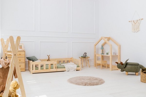 Dětská postýlka postel domeček CP 80x200 ADEKO