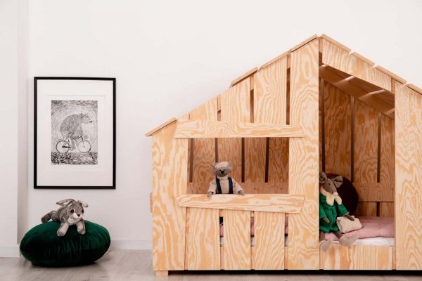 Bunk hut bed FRED 80x180cm ADEKO