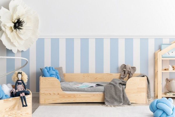 PEPE 4 90x160cm Łóżko drewniane dziecięce