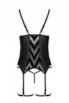 ANGELICA CORSET Czarny gorset