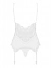 Bielizna-810-COR-2 gorset i stringi biały L/XL