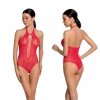 BS088 Bodystocking Czerwony 