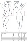 FABIO CORSET Czarny gorset 