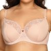 Ava 1921 Freesia beżowy biustonosz półusztywniany plus size