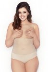 Mitex Glam beżowe plus body modelujące