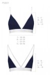 PS007 TOP navy blue biustonosz bawełniany 