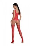 Passion Eco BS001 red Bodystocking