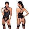 HIMA CORSET Czarny gorset