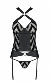 HIMA CORSET Czarny gorset