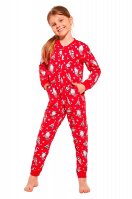 Cornette Young Girl 955/162 Gnomes 2 134-164 kombinezon piżama dziewczęca