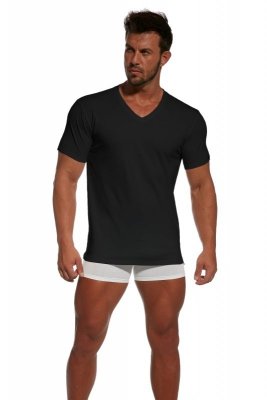 Cornette Authentic 201 new czarna plus koszulka męska