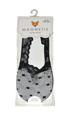 Magnetis 002 Kropki Silikon baleriny damskie