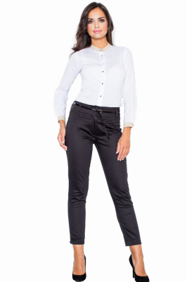 Figl Lenora M157 biała koszula damska