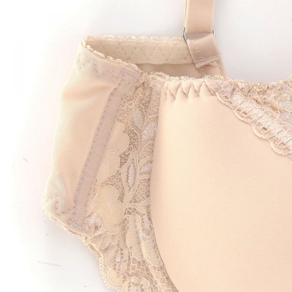 Ava 1030 Novato beżowy biustonosz półusztywniany plus size